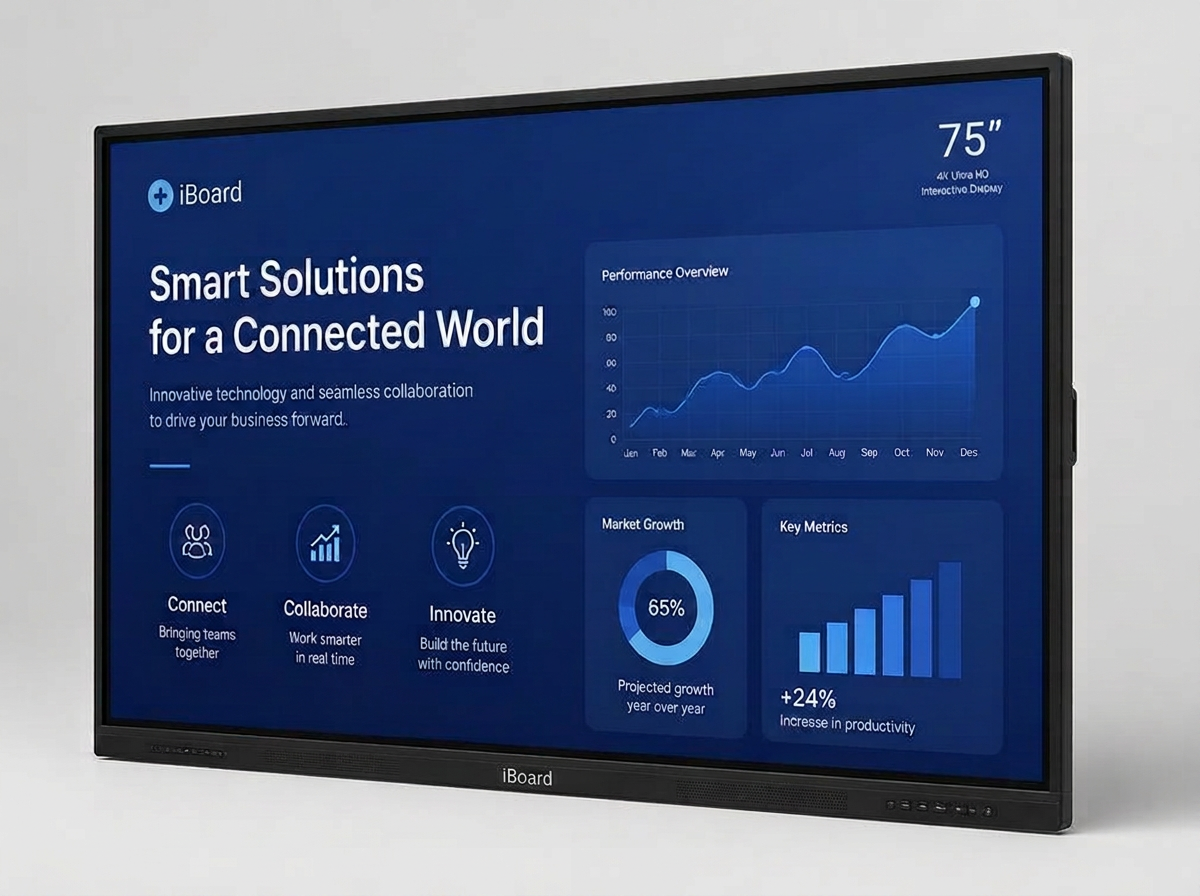 EduBoard EBIP75 Lite interactive display