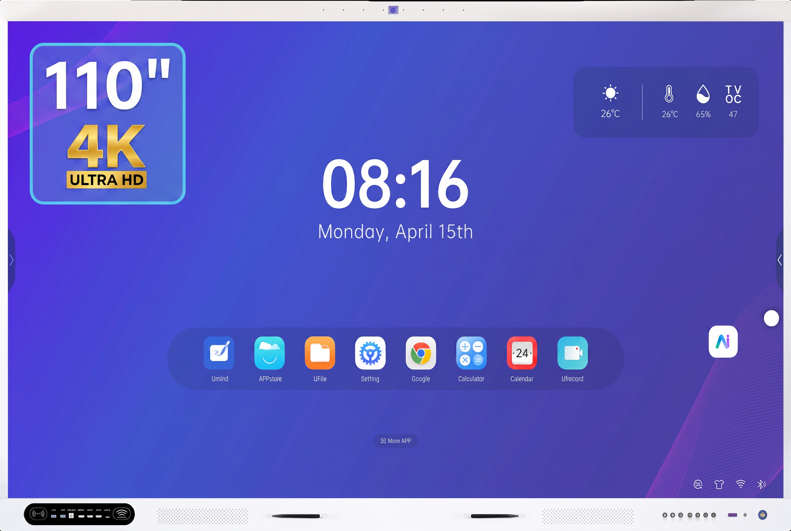 EduBoard EBIP110 RK3588 interactive display