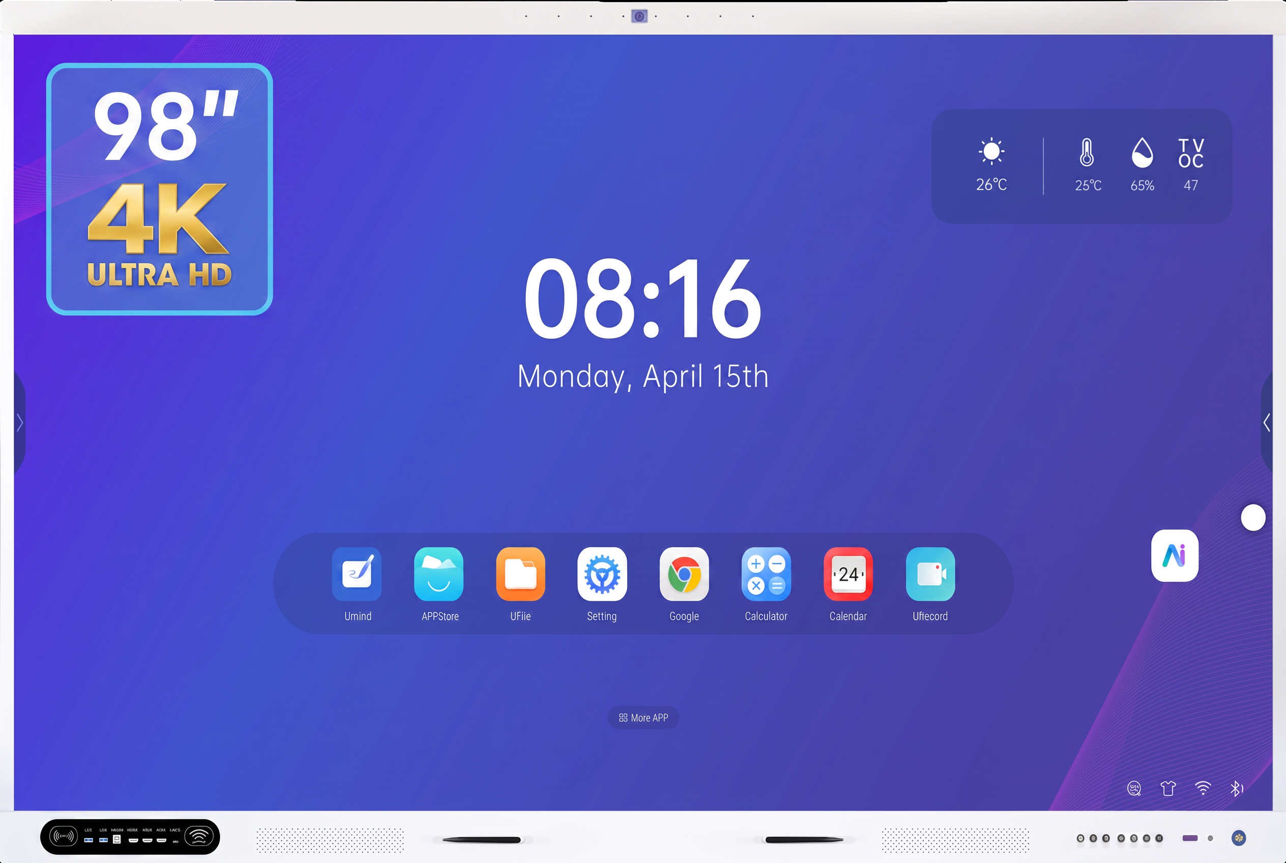 EduBoard EBIP98 RK3588 interactive display