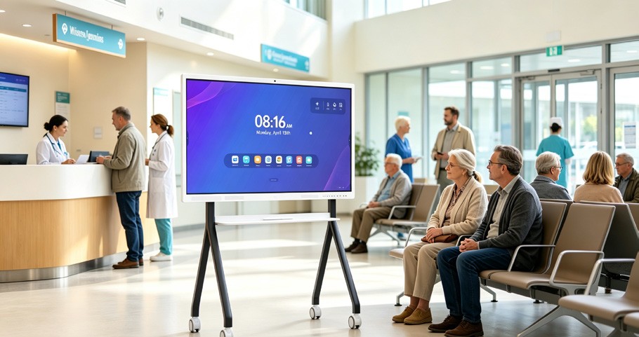 Public display and digital signage with centralized content management